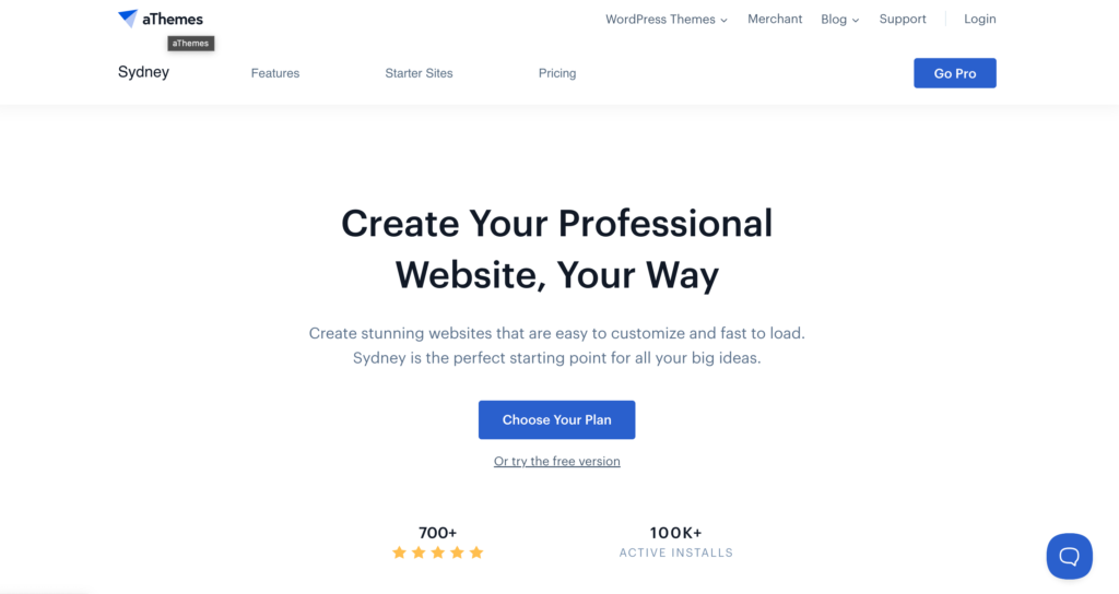 Sydney WordPress Theme